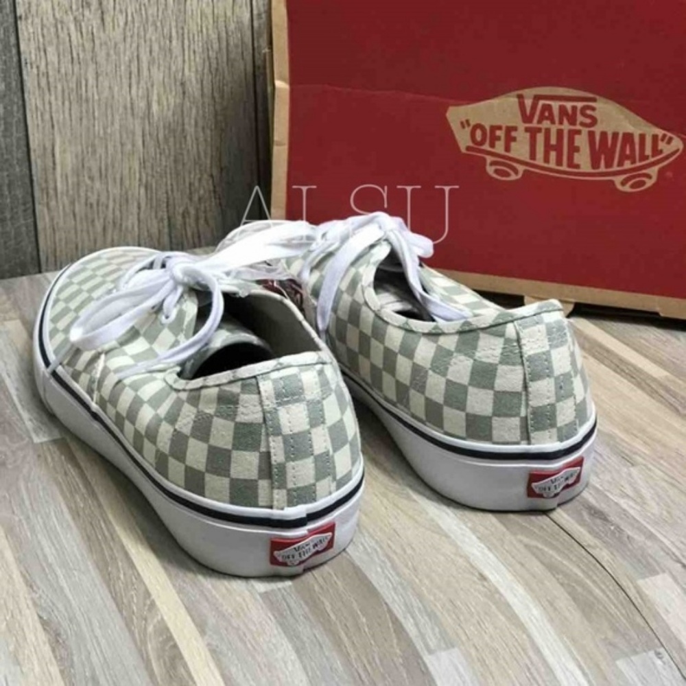 VANS Authentic Pro Checkerboard Desert Sage - Picture 6 of 7